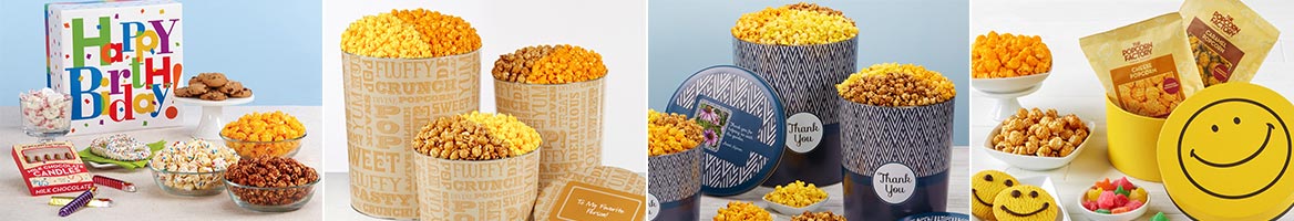 The Popcorn Factory banner - Rakuten coupons and Cash Back