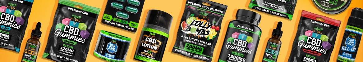 Hemp Bombs banner - Rakuten coupons and Cash Back